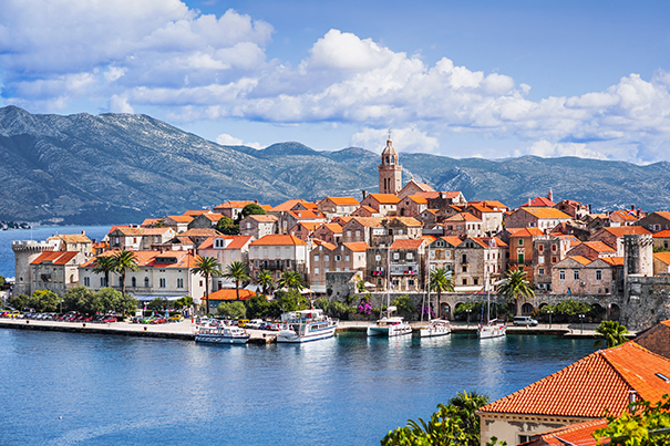 KORCULA Harbor Dreamstime Photo 132176845 Poike2017